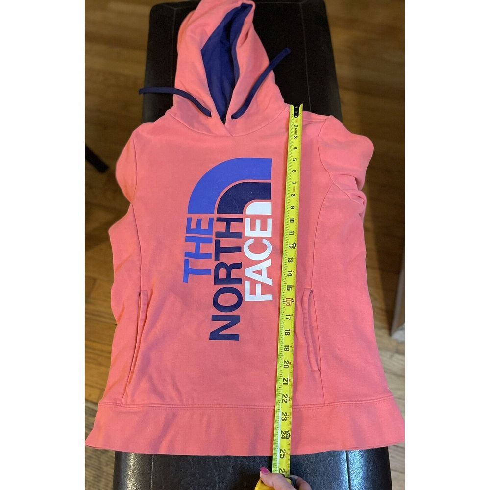 The North Face Women's Hoodie Sz M‎ Pink Pullover - Picture 5 of 7